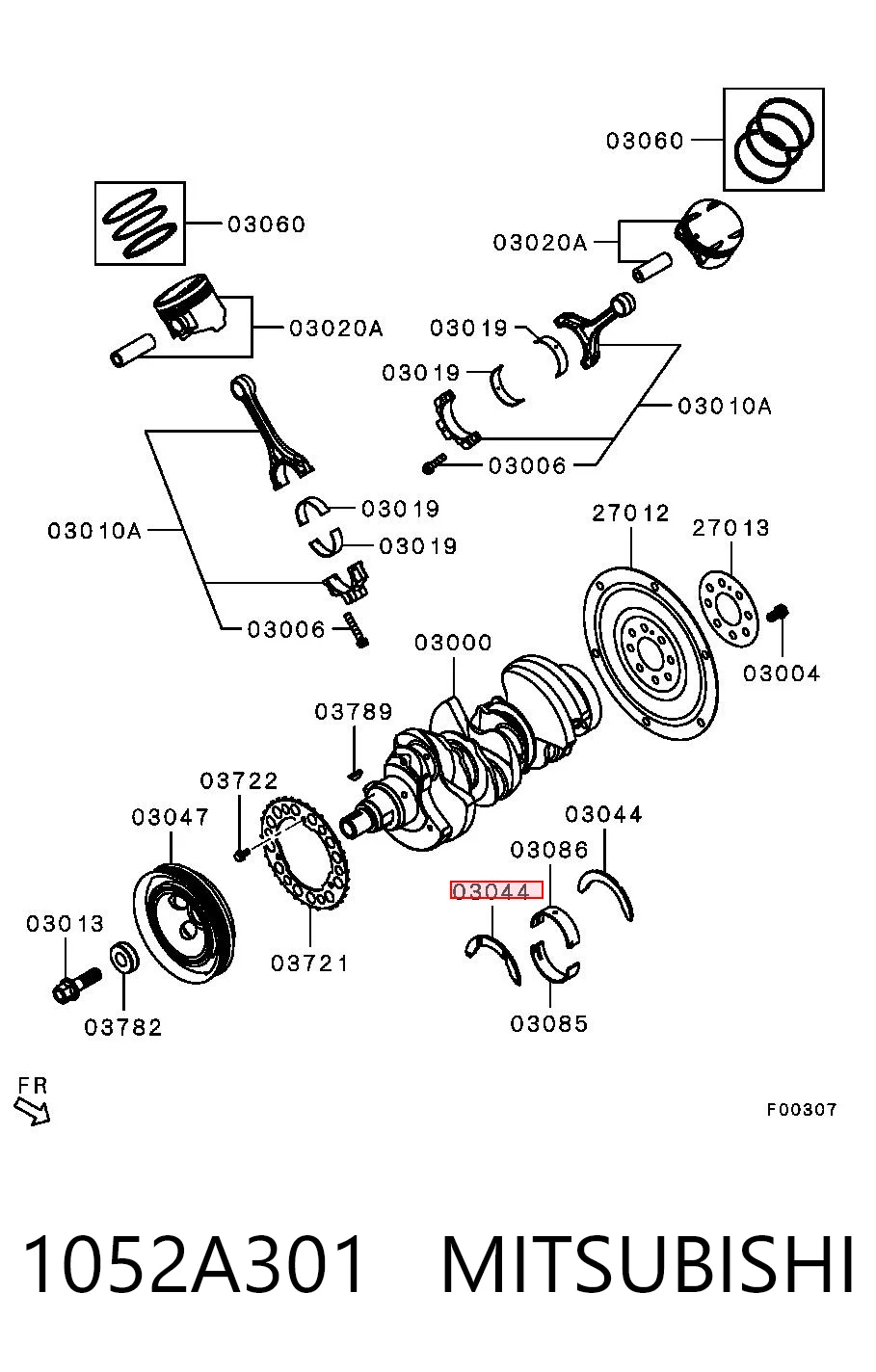 1052A301 Mitsubishi
