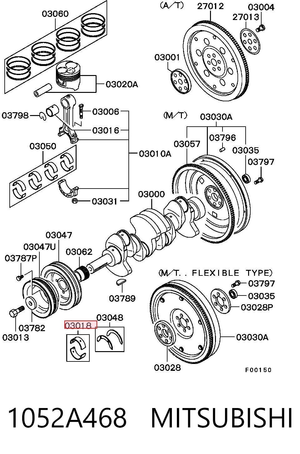 1052A468 Mitsubishi