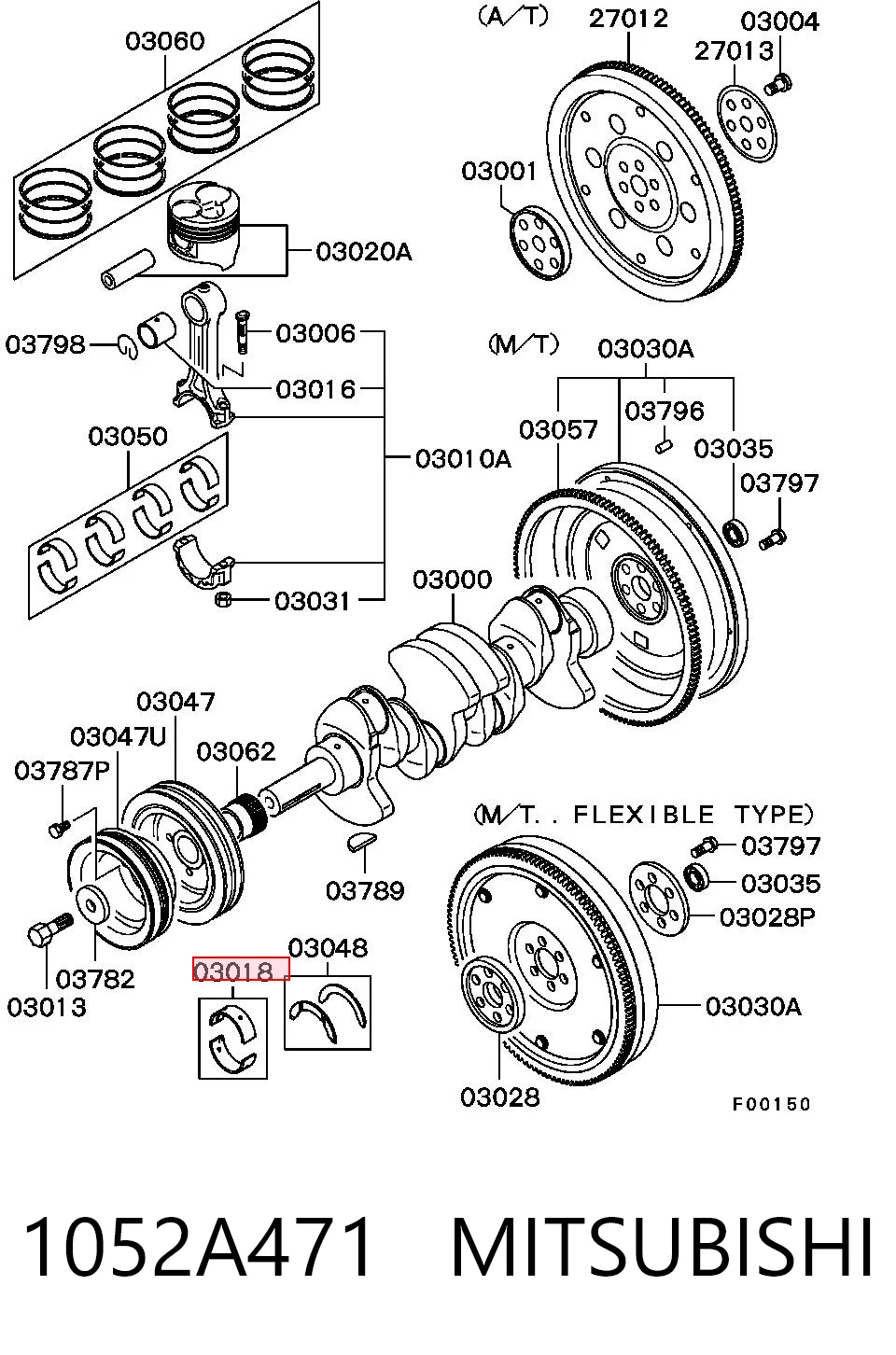 1052A471 Mitsubishi