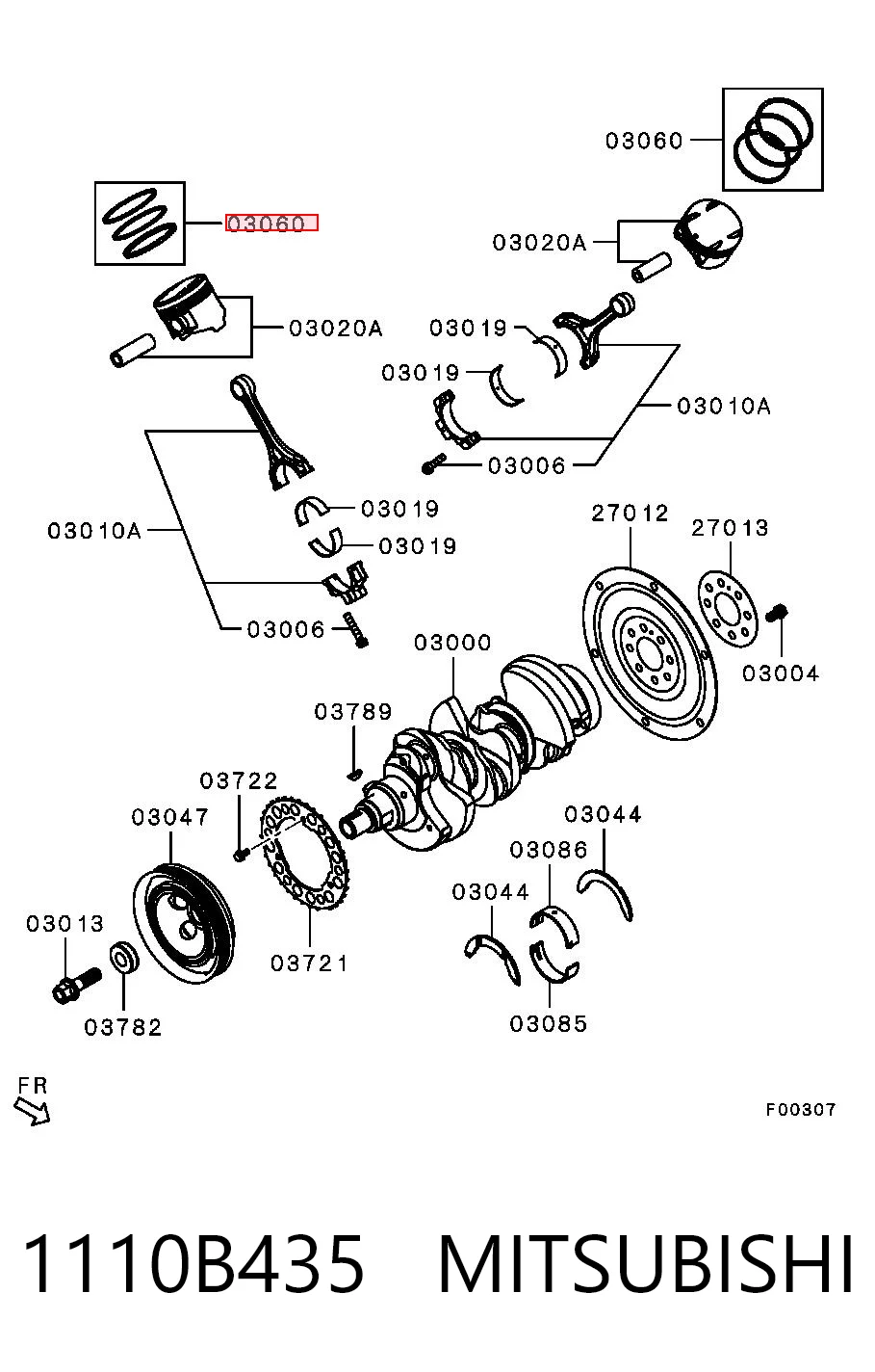 1110B435 Mitsubishi