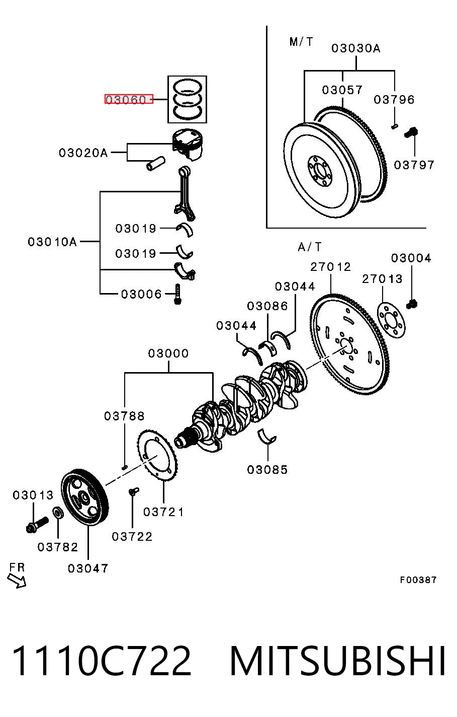 1110C722 Mitsubishi