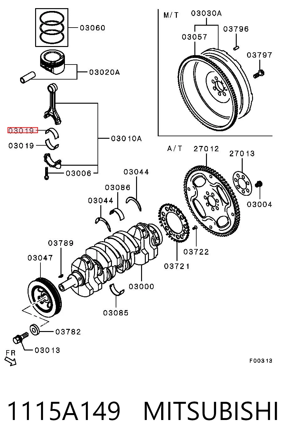 1115A149 Mitsubishi