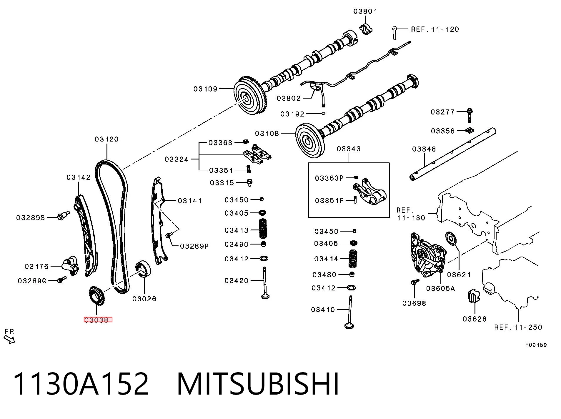 1130A152 Mitsubishi