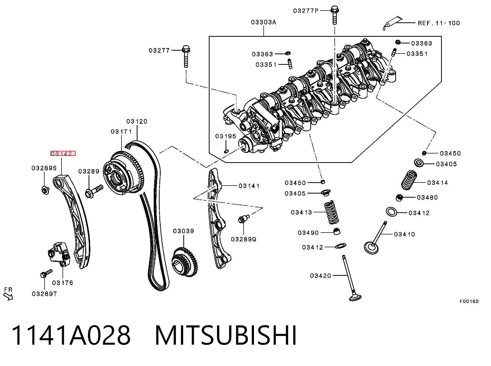 1141A028 Mitsubishi