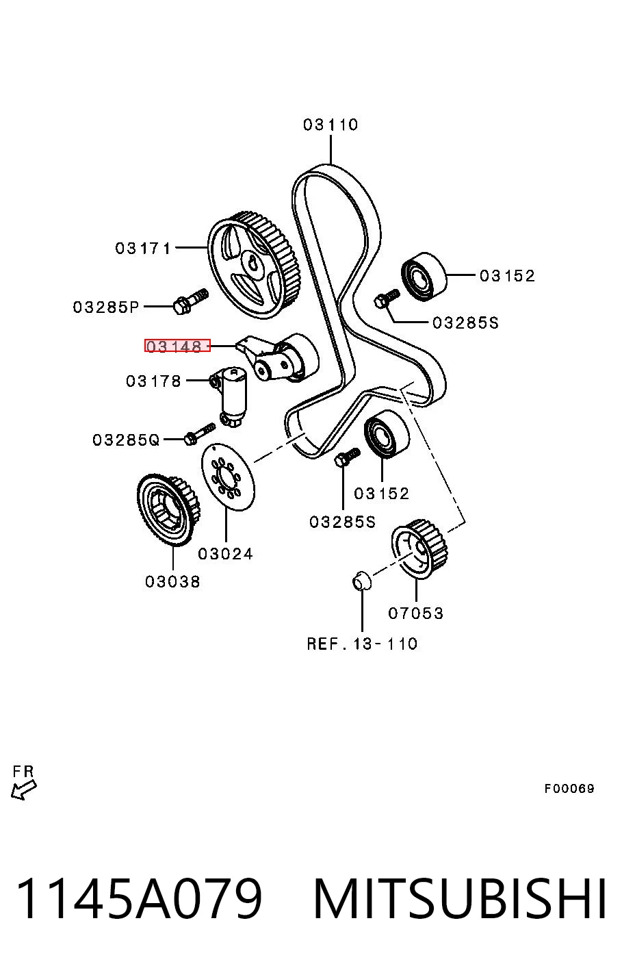 1145A079 Mitsubishi