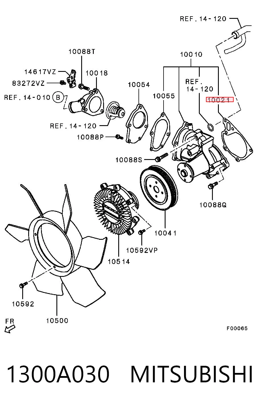 1300A030 Mitsubishi