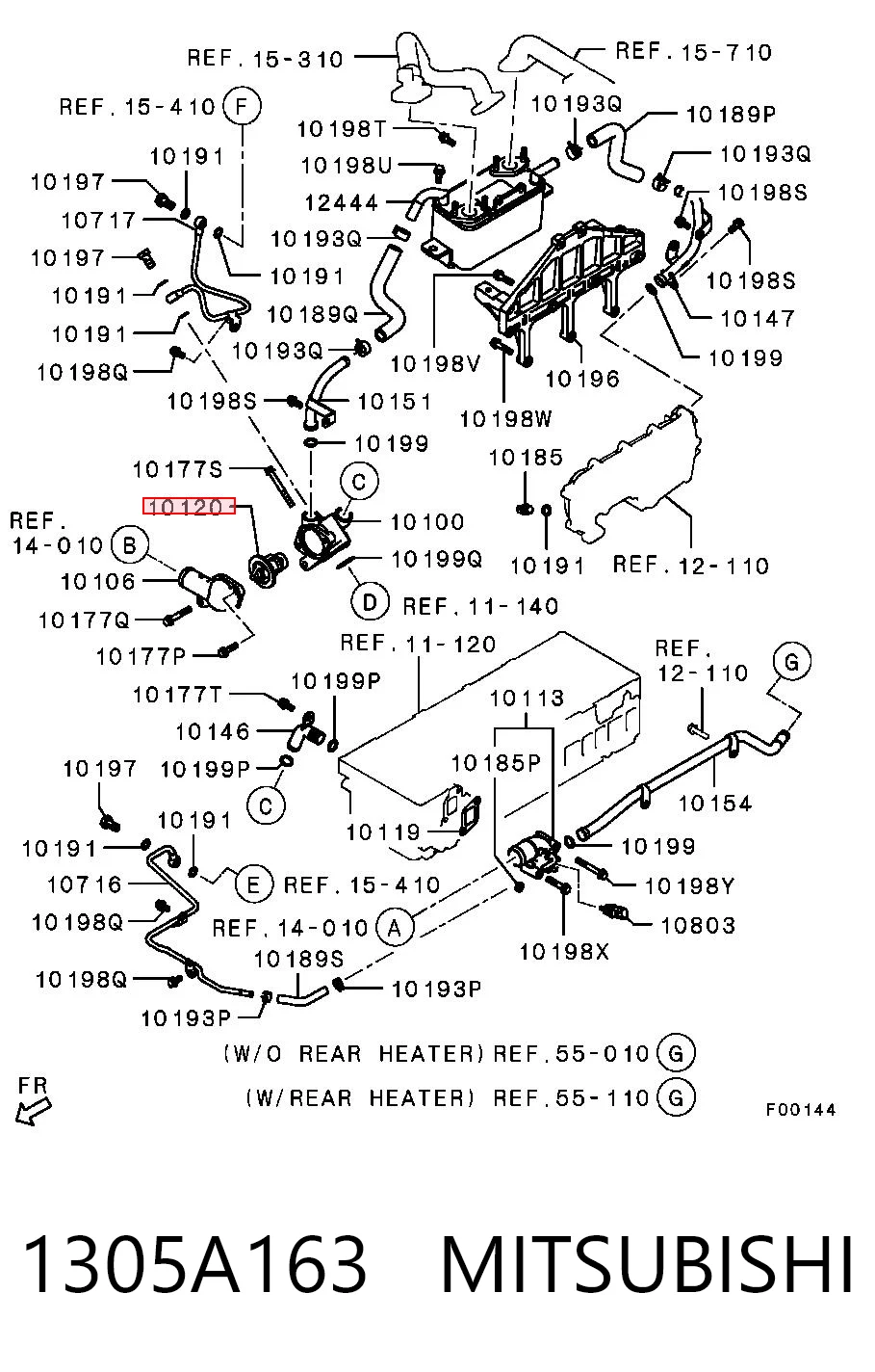 1305A163 Mitsubishi