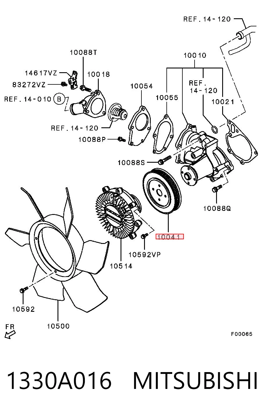 1330A016 Mitsubishi