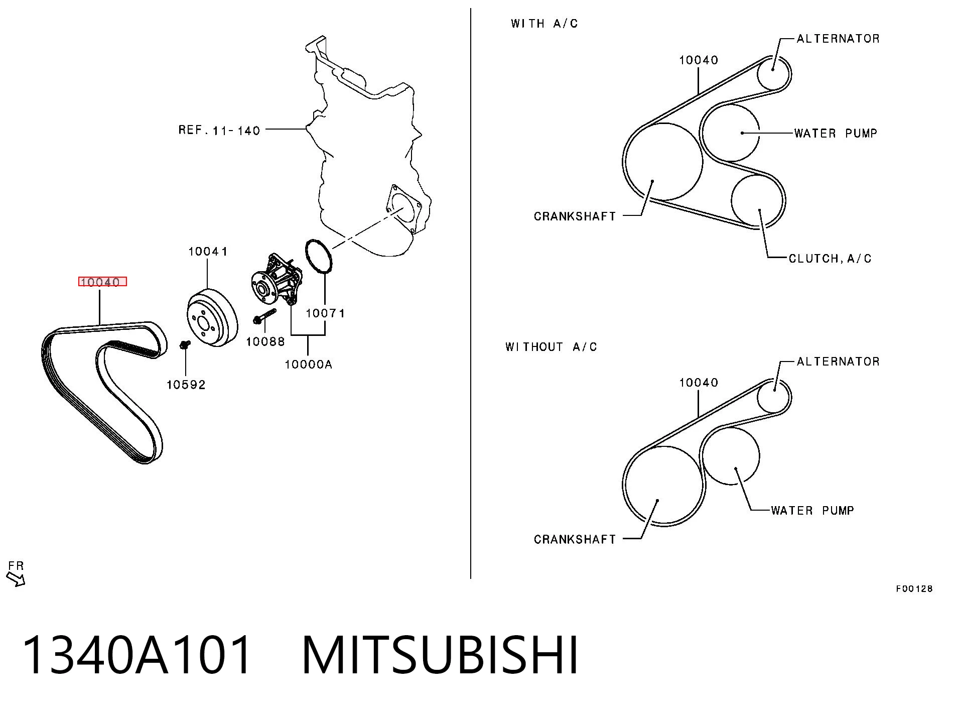 1340A101 Mitsubishi