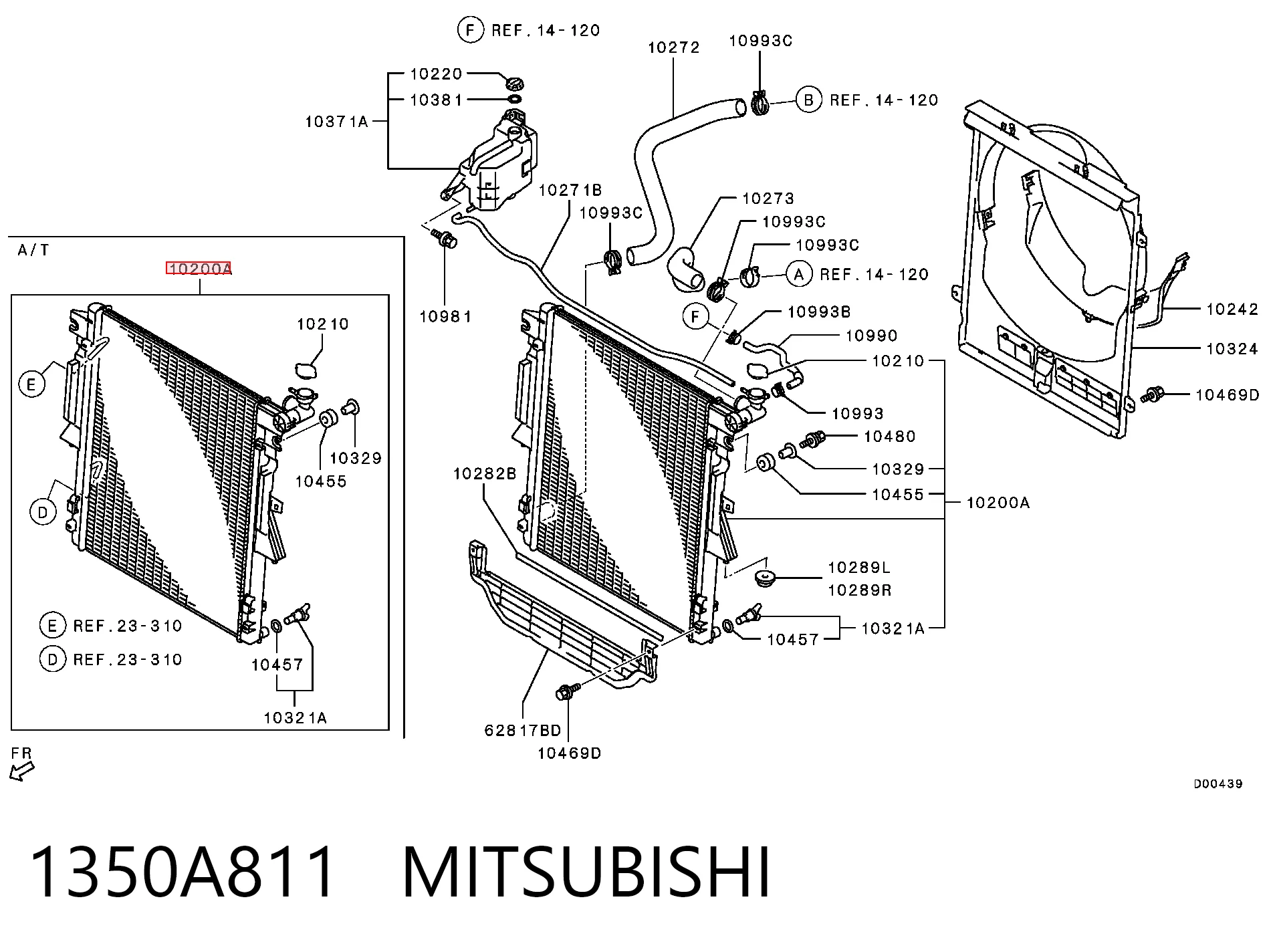 1350A811 Mitsubishi
