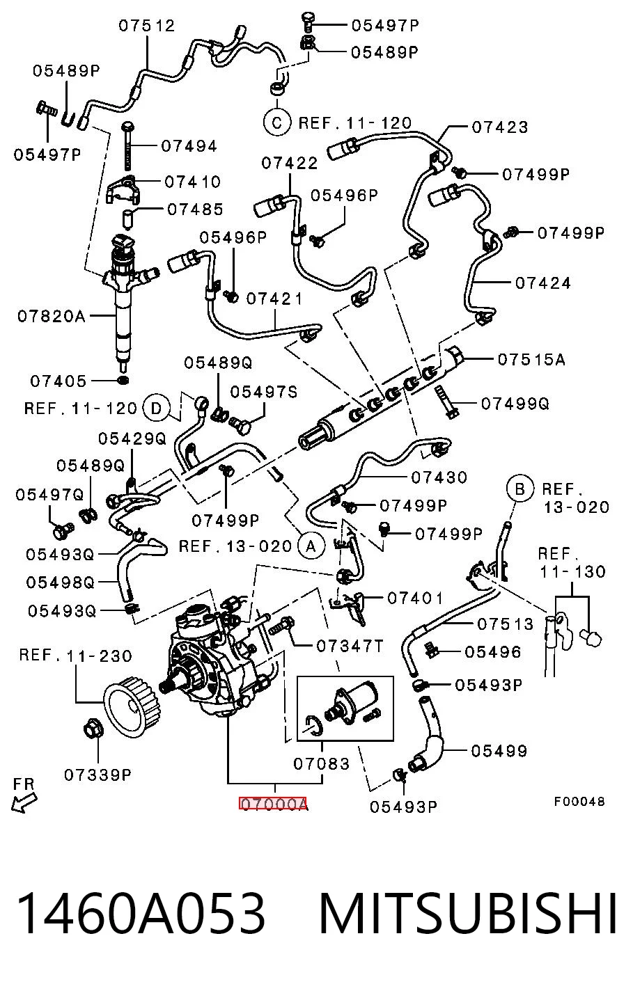 Pompa wtryskowa wysokiego ciśnienia do Mitsubishi L 200 IV KA, KB