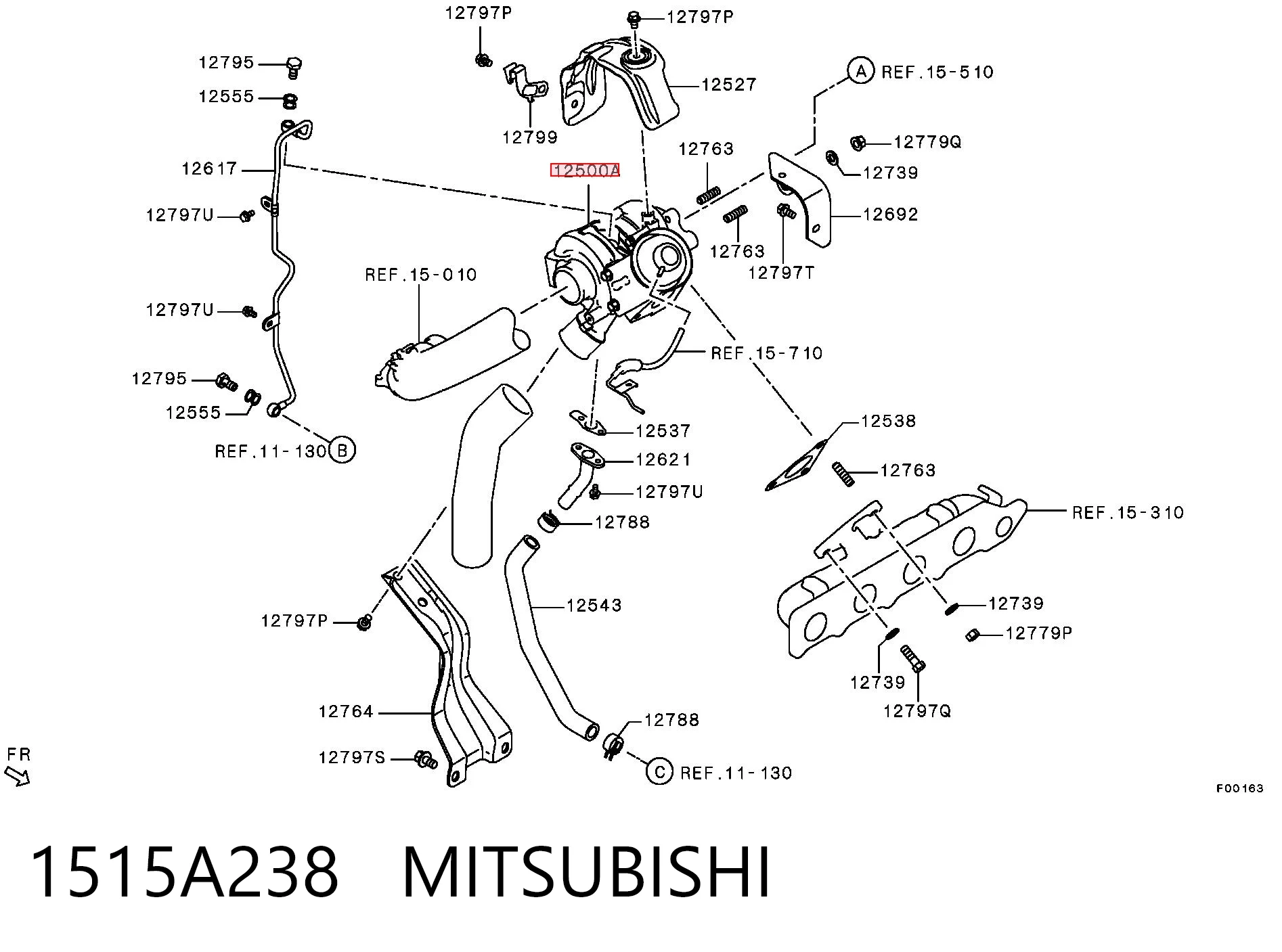 Turbina do Mitsubishi ASX  GA