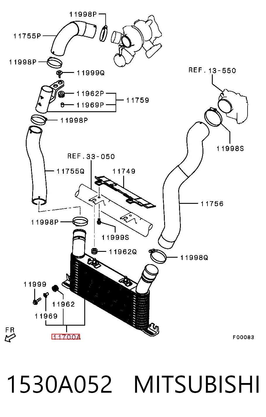 1530A052 Mitsubishi