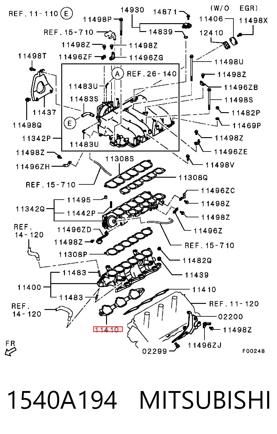 1540A194 Mitsubishi