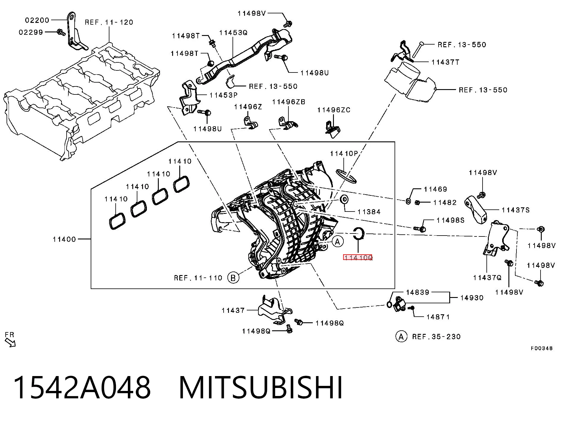 1542A048 Mitsubishi