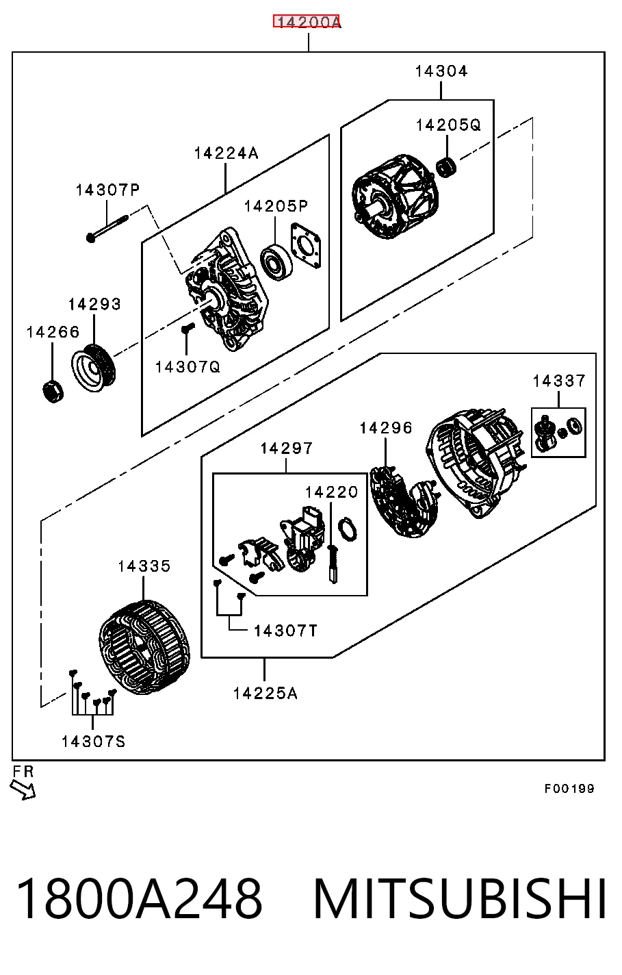Do koszyka A5TG0091ZE Mercedes Alternator