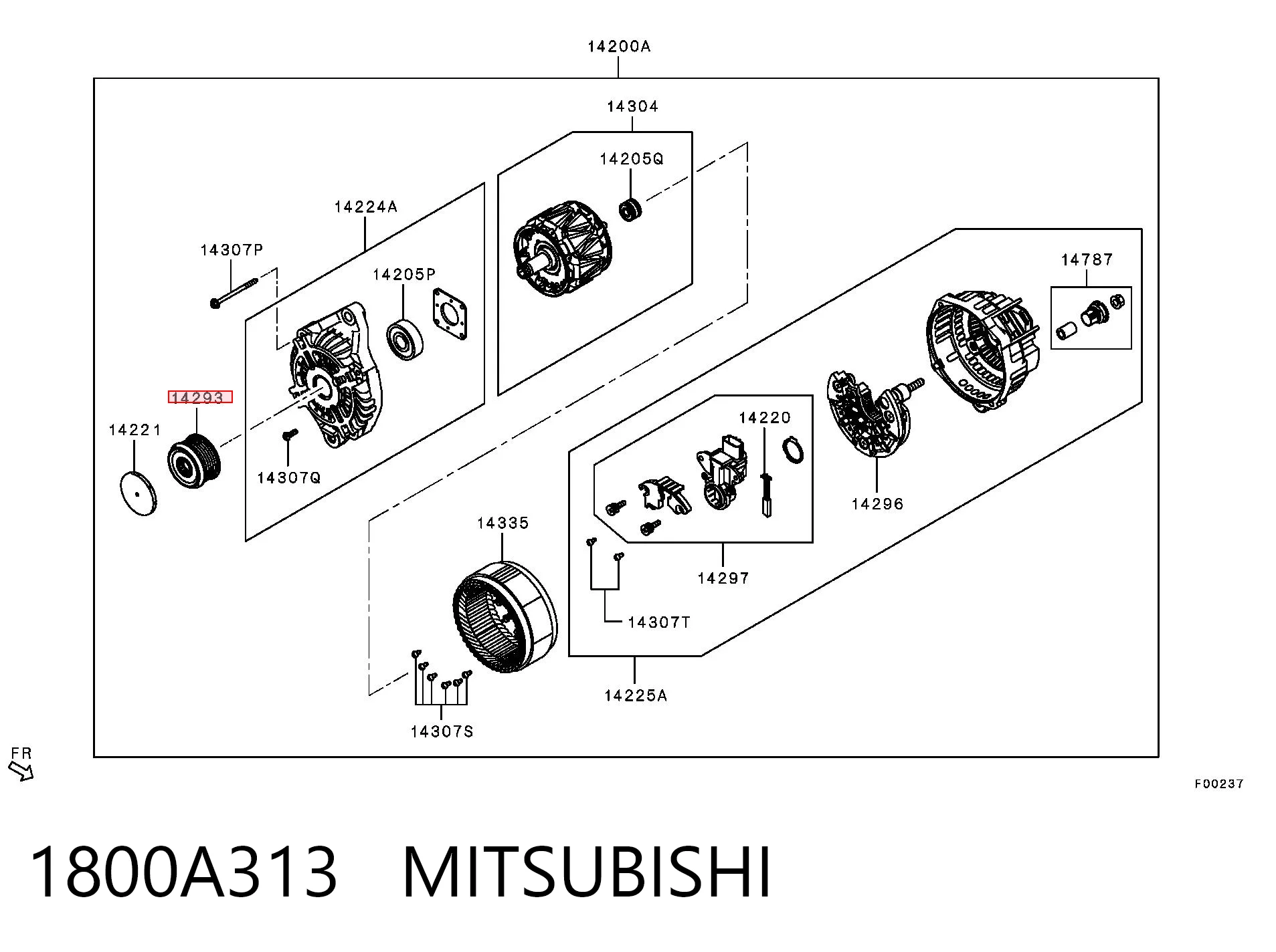 1800A313 Mitsubishi