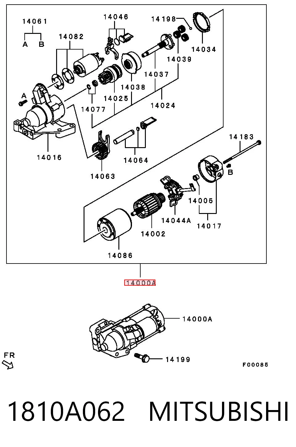 1810A062 Mitsubishi