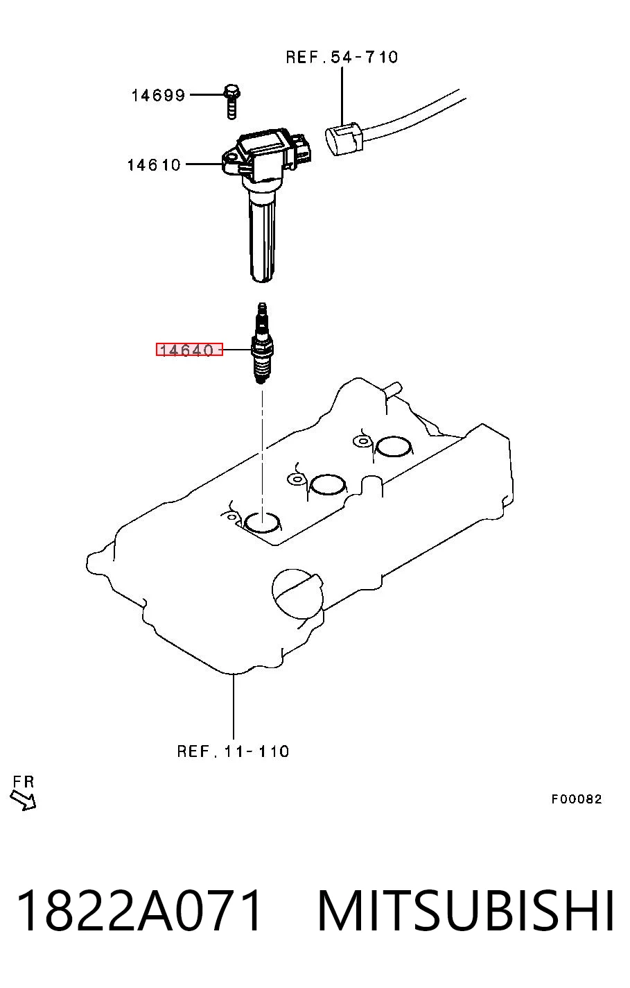 1822A071 Mitsubishi