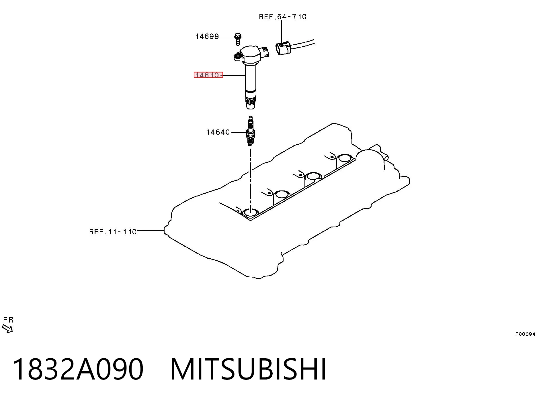 1832A090 Mitsubishi