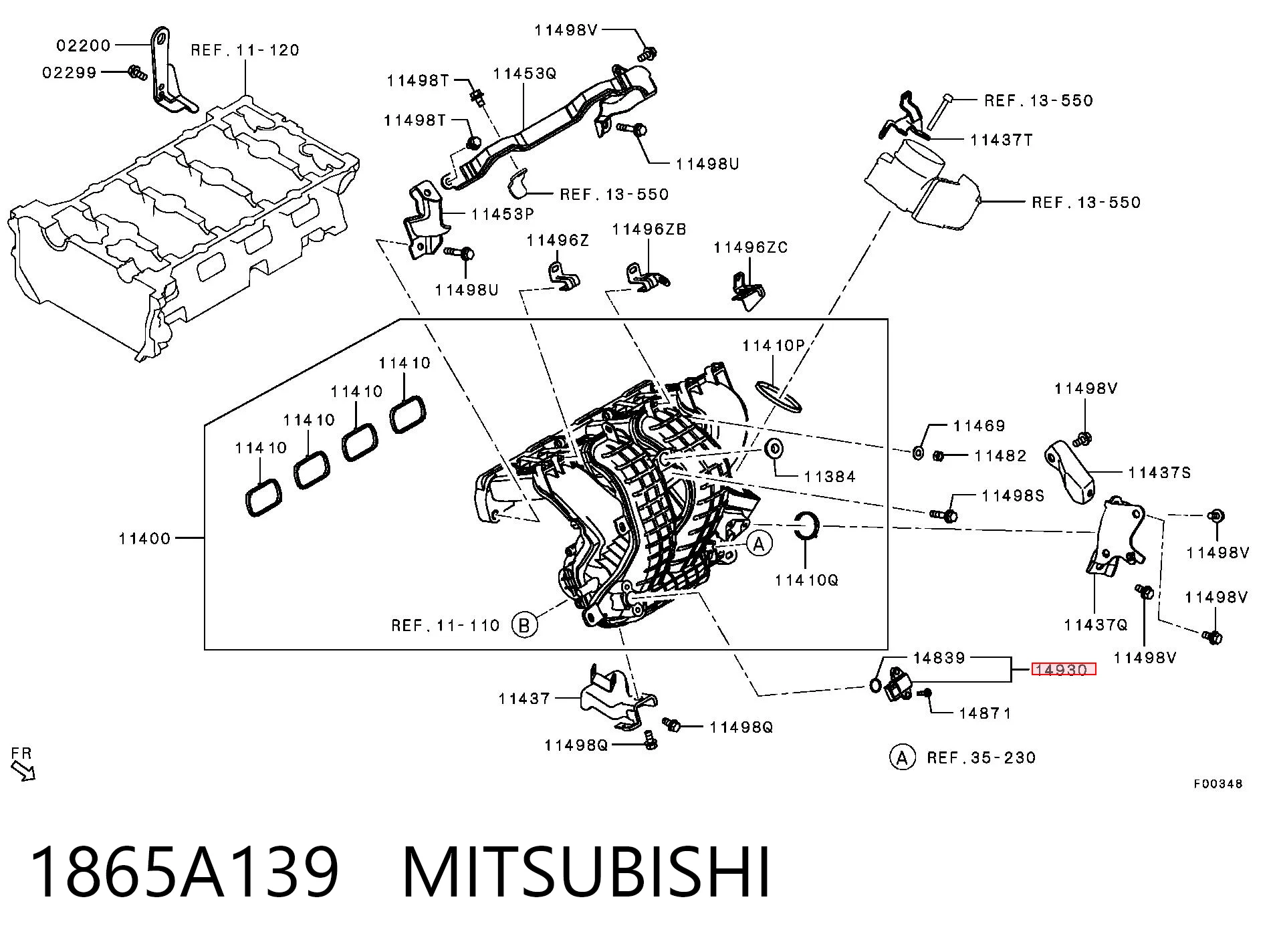  Czujnik ciśnienia w kolektorze ssącym, MAP Mitsubishi Pajero 