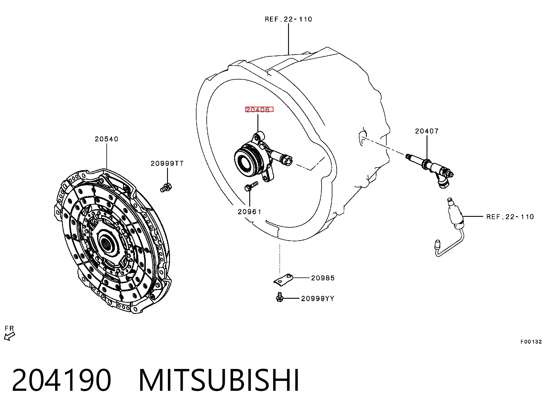 204190 Mitsubishi