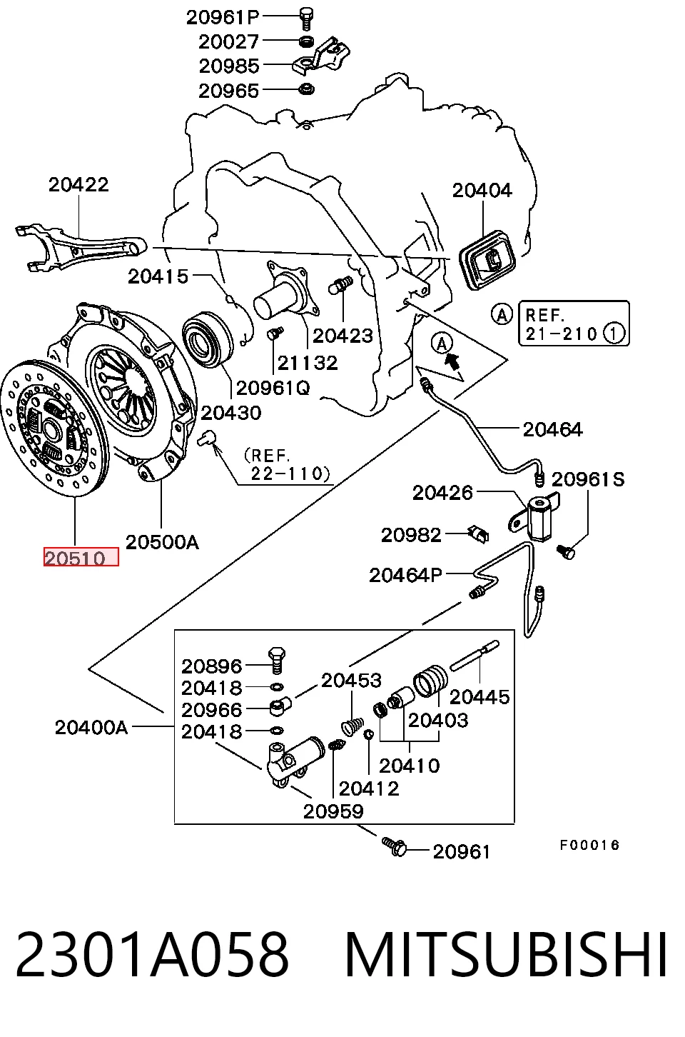Tarcza sprzęgła do Mitsubishi Lancer X CY_A, CZ_A
