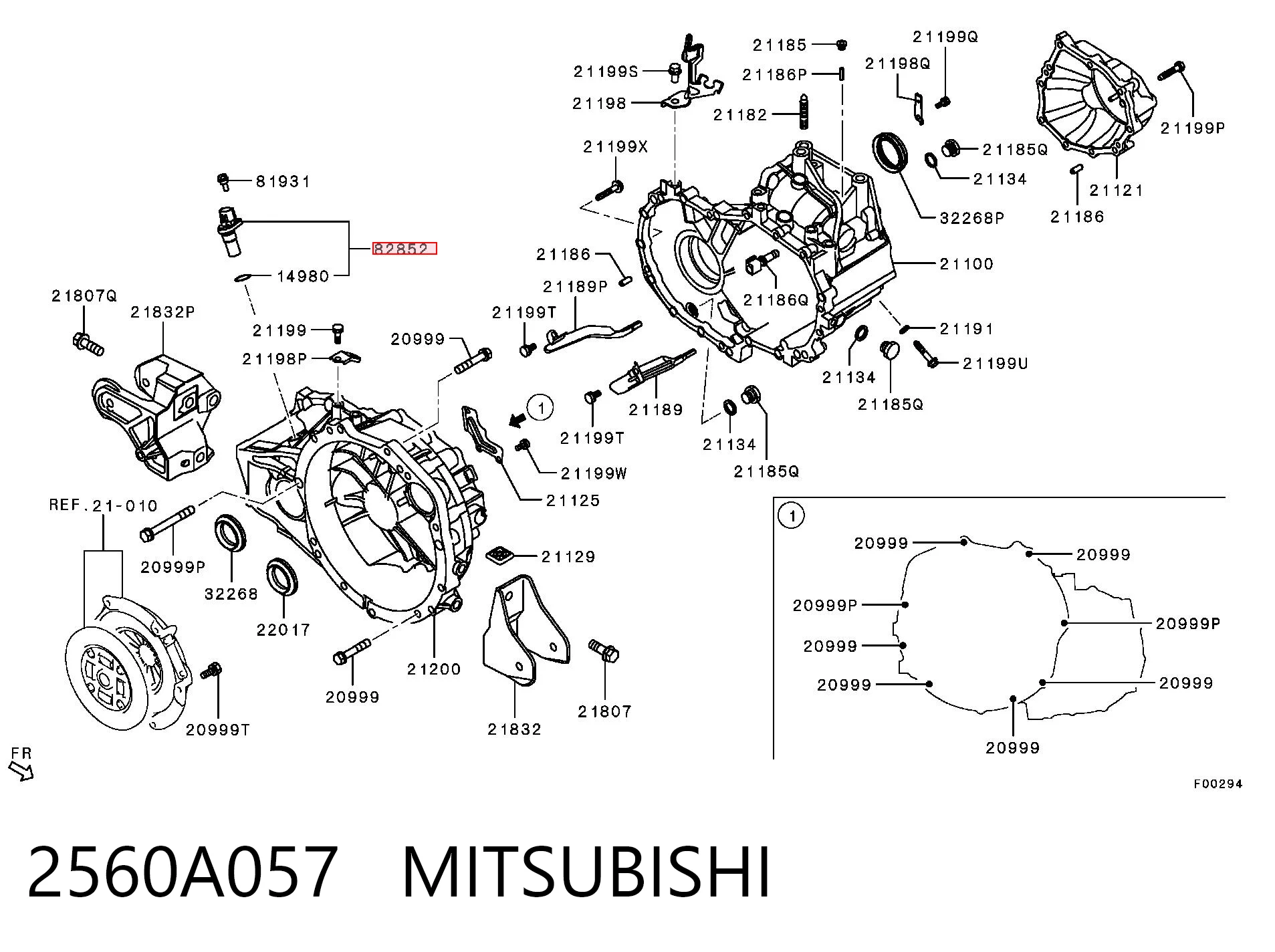 2560A057 Mitsubishi