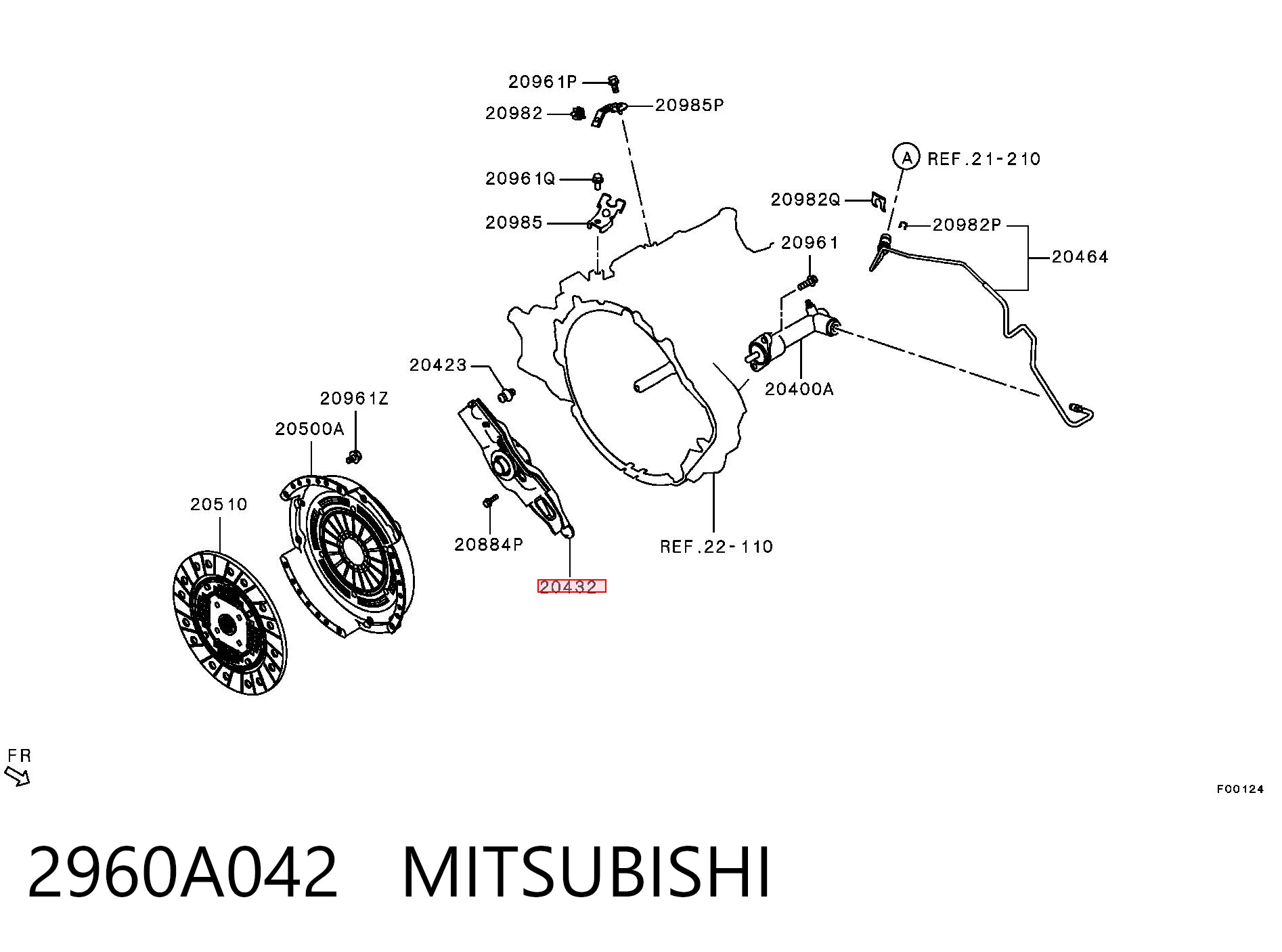 2960A042 Mitsubishi