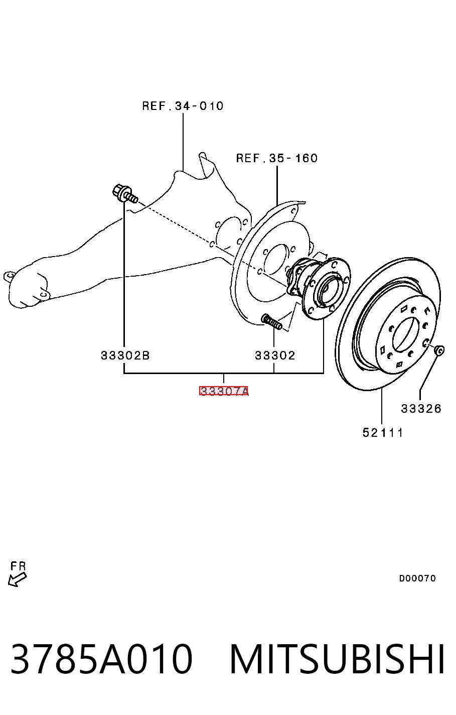 3785A010 Mitsubishi