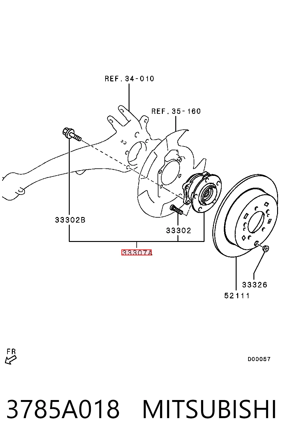 3785A018 Mitsubishi