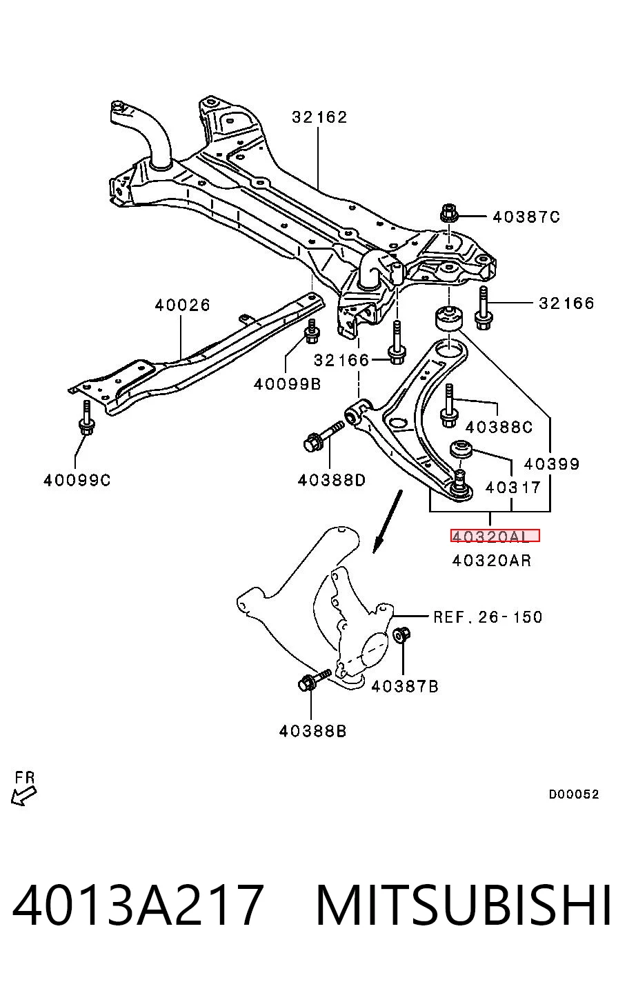 4013A217 Mitsubishi