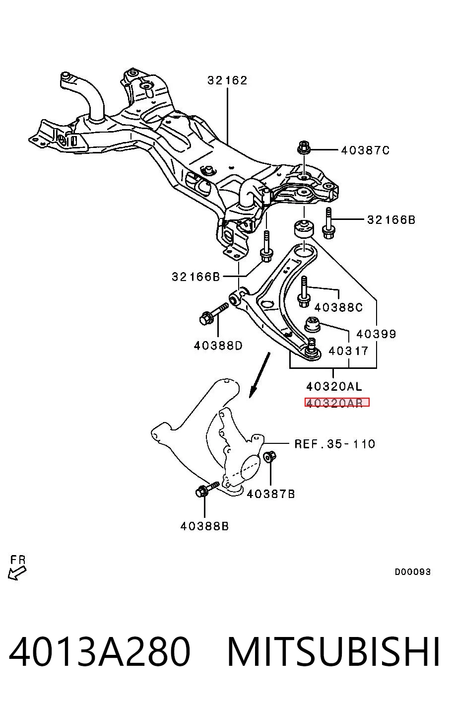 4013A280 Mitsubishi
