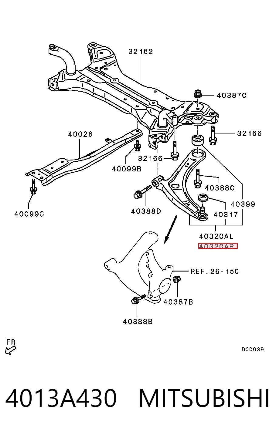 4013A430 Mitsubishi