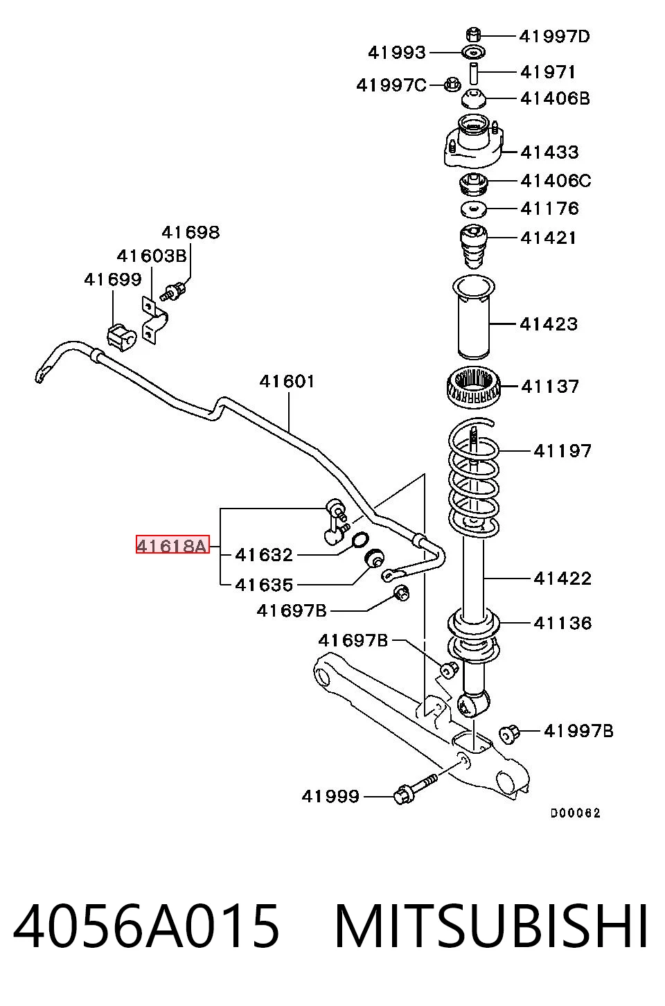 4056A015 Mitsubishi
