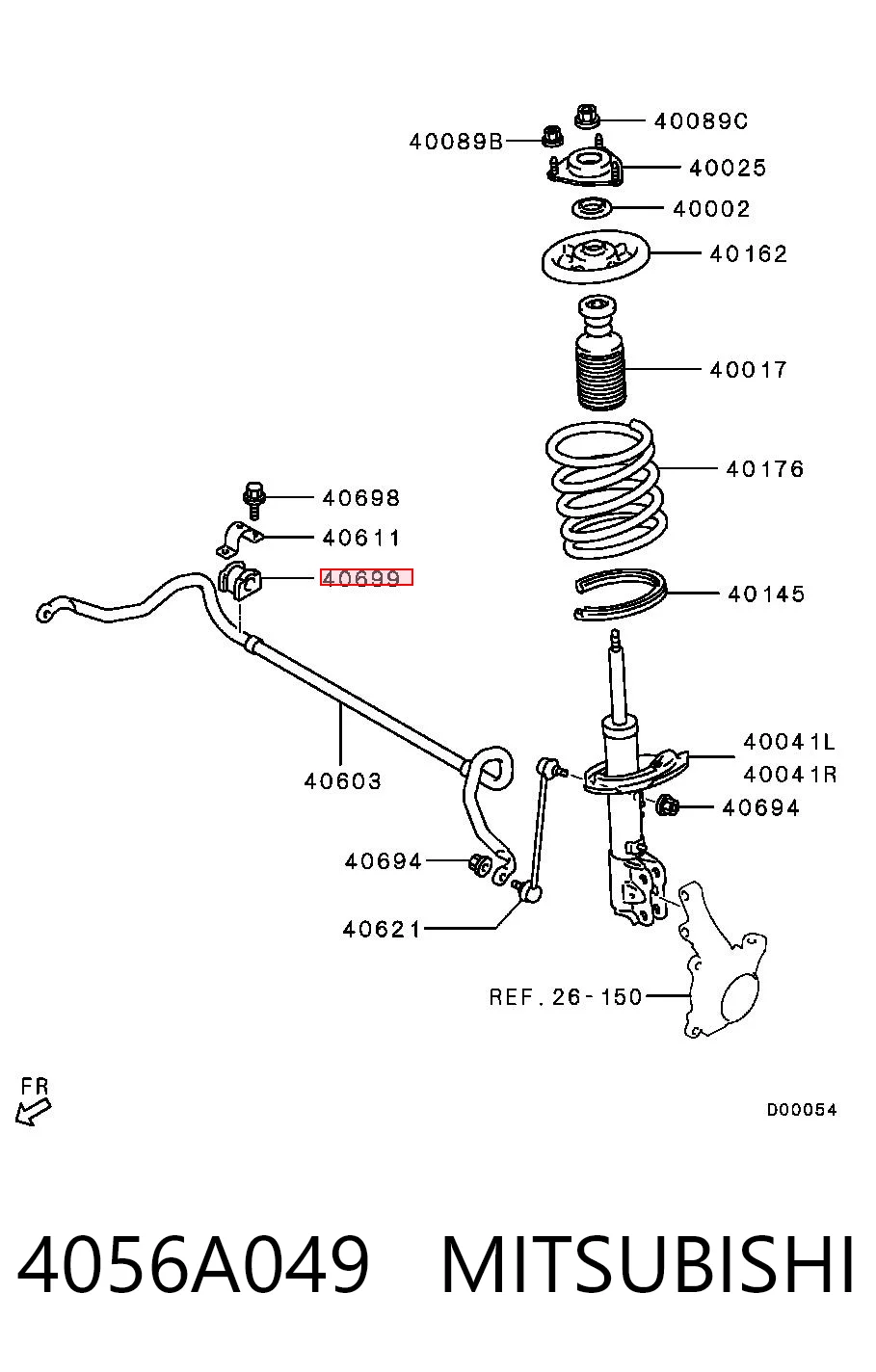 4056A049 Mitsubishi