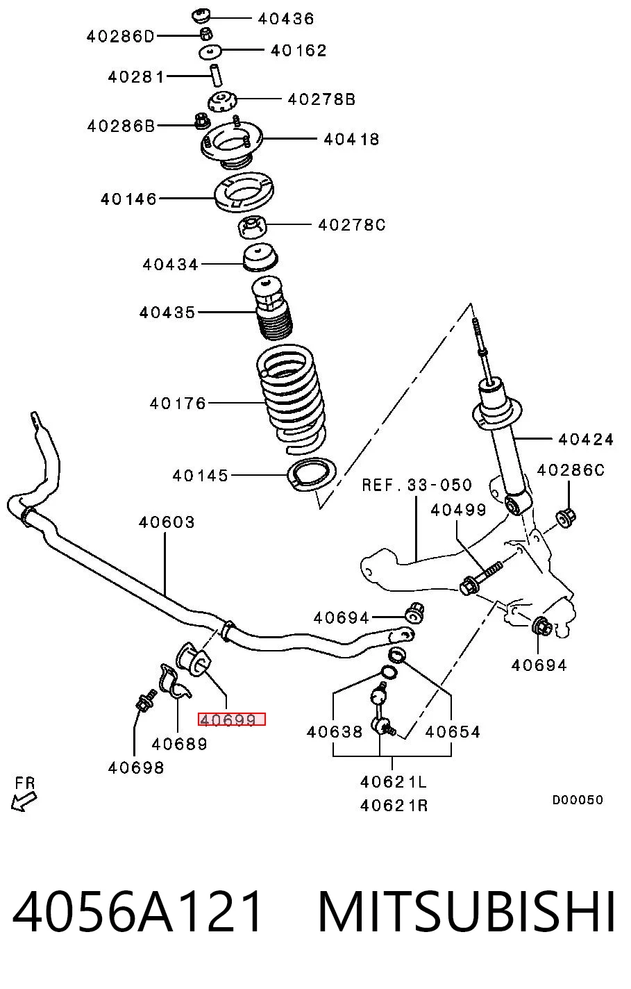 4056A121 Mitsubishi