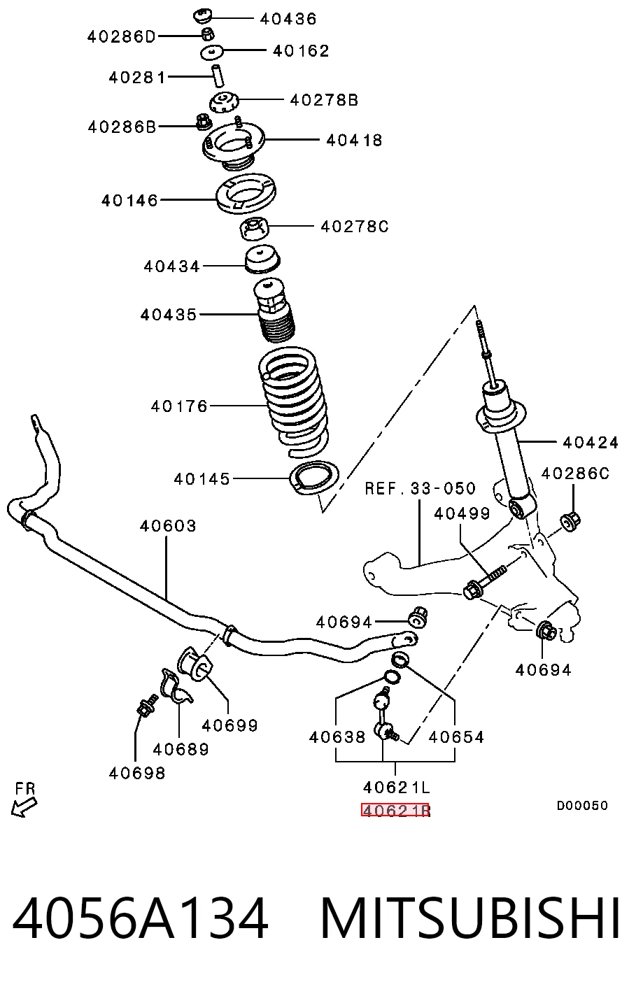 4056A134 Mitsubishi