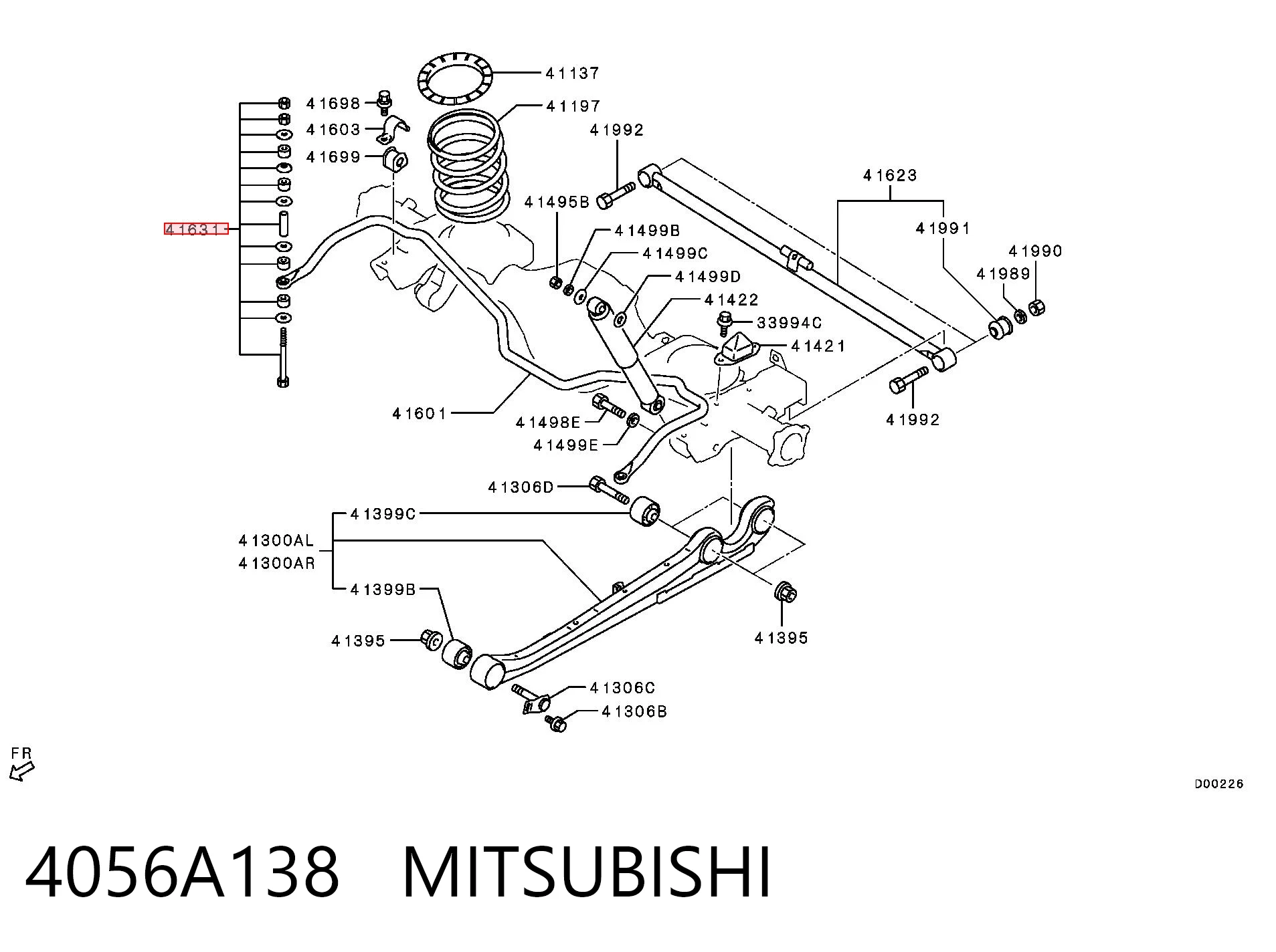 4056A138 Mitsubishi