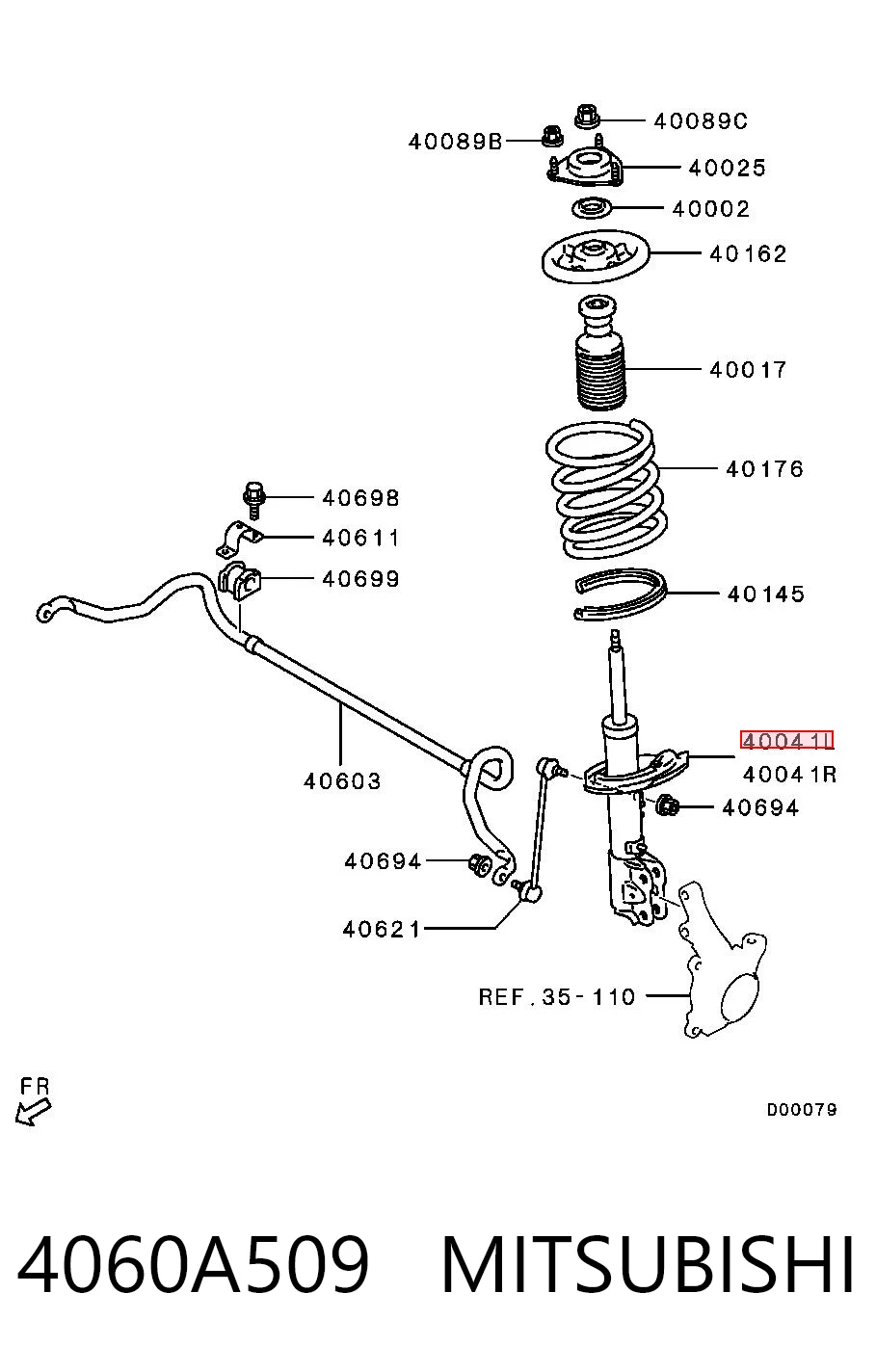4060A509 Mitsubishi