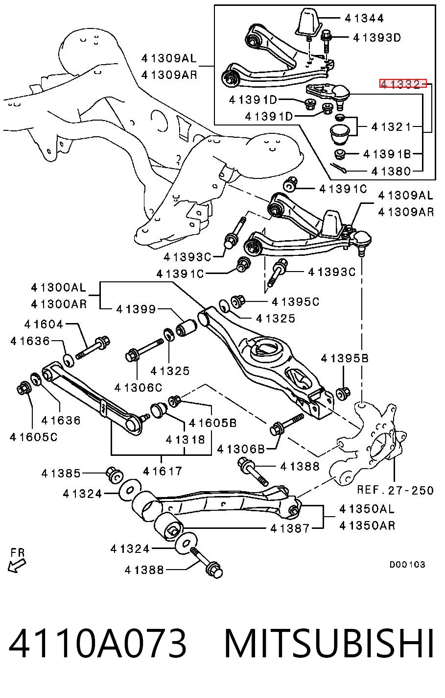 4110A073 Mitsubishi