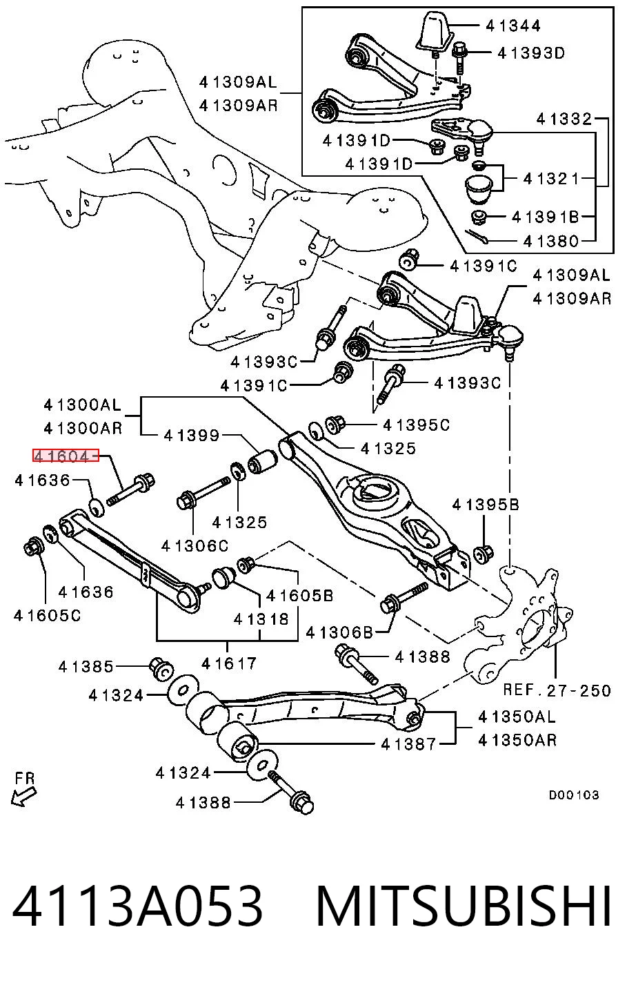 4113A053 Mitsubishi