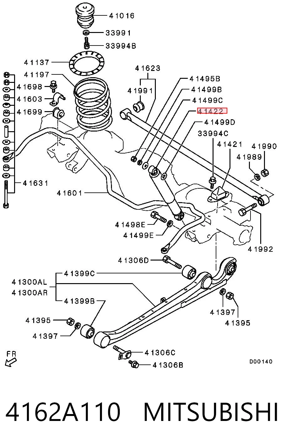 4162A110 Mitsubishi
