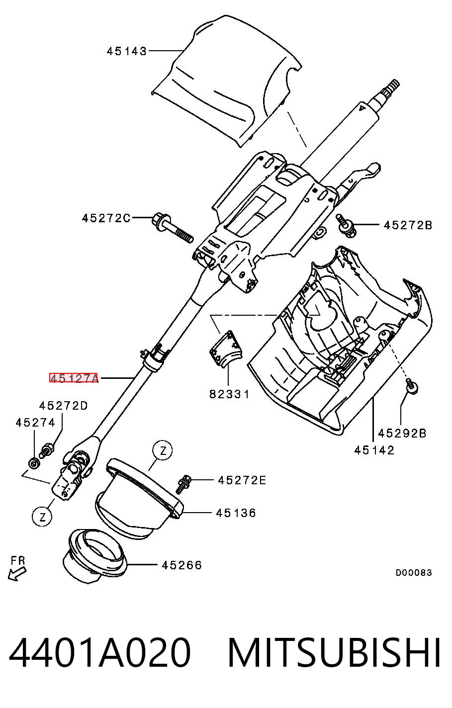 4401A020 Mitsubishi