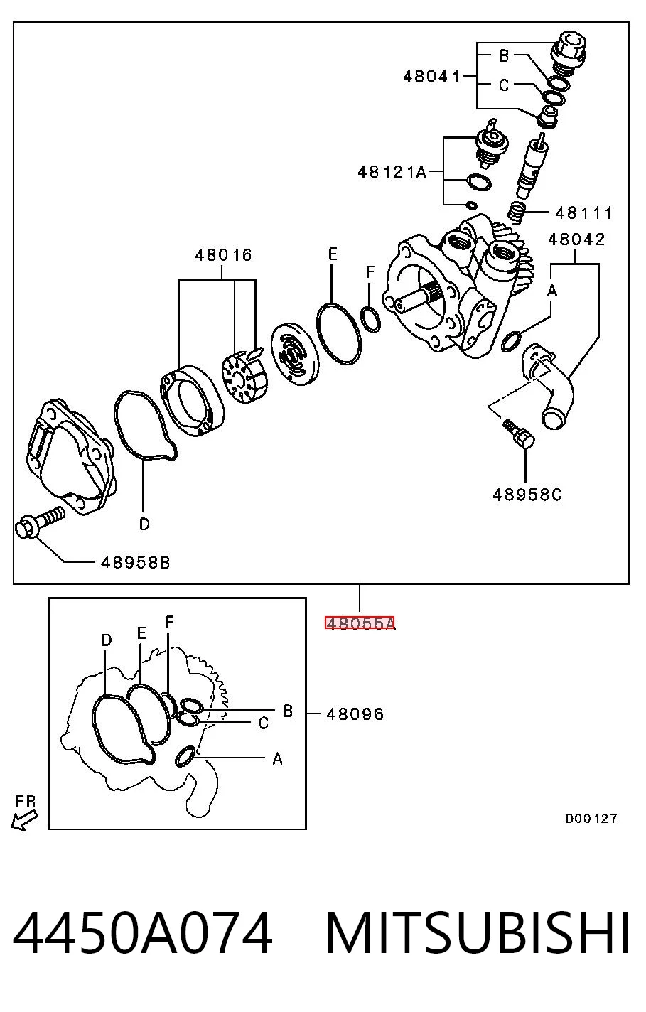 Pompa wspomagania hydraulicznego kierownicy Mitsubishi Pajero SPORT II SUV (KH) (2008 - 2014) cena, od 141,88 USD