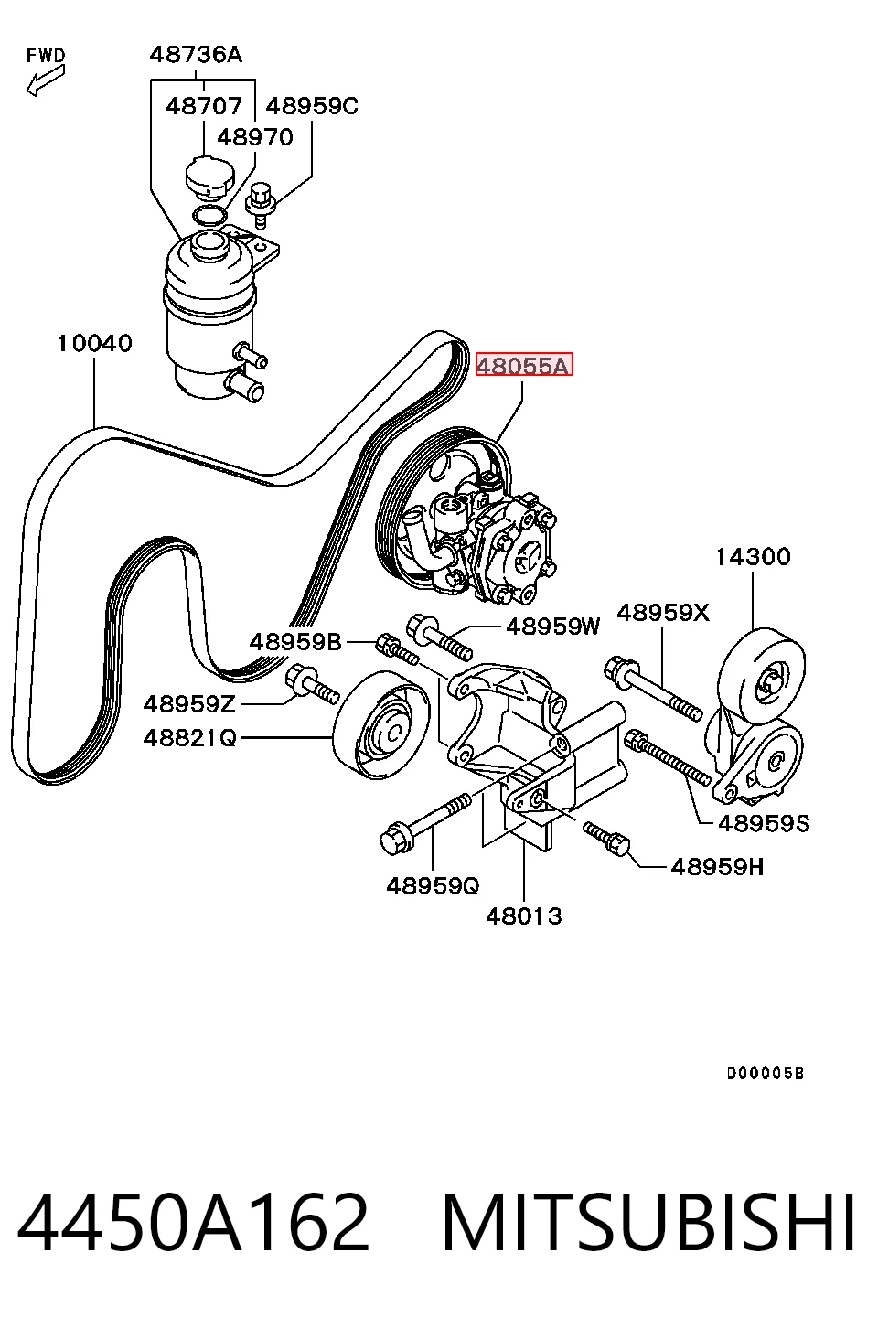 4450A162 Mitsubishi