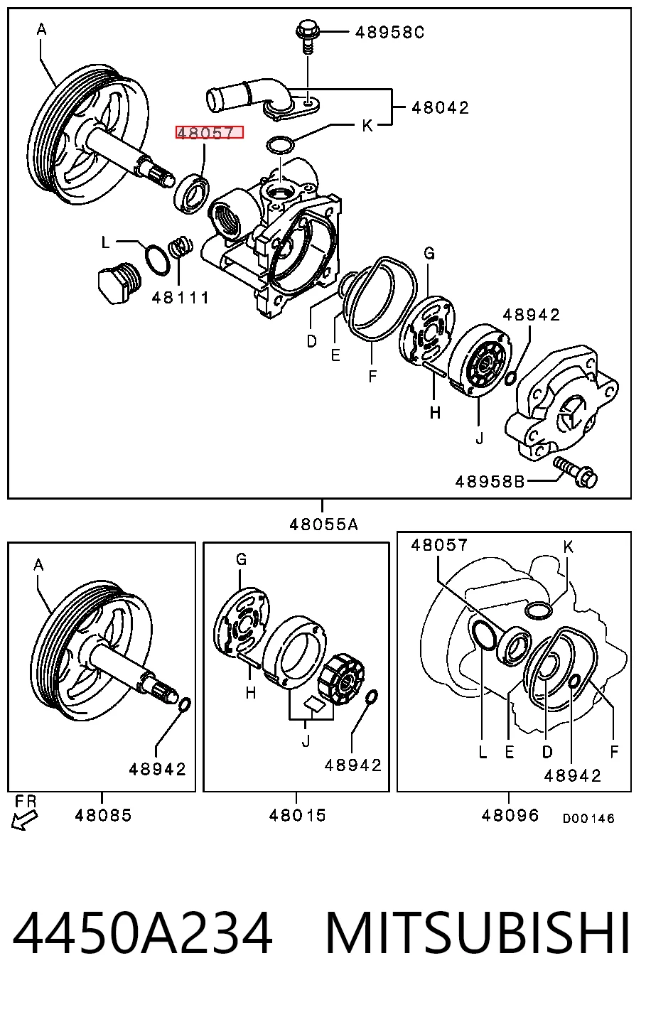 4450A234 Mitsubishi