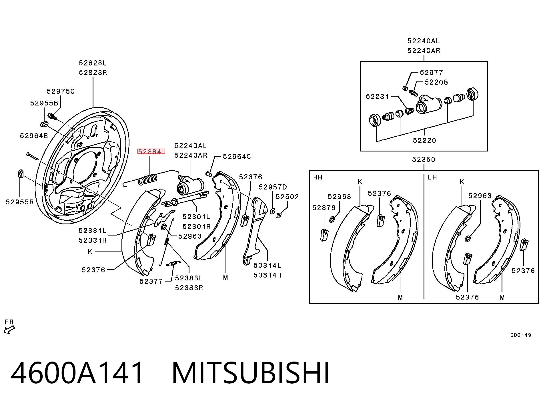 4600A141 Mitsubishi