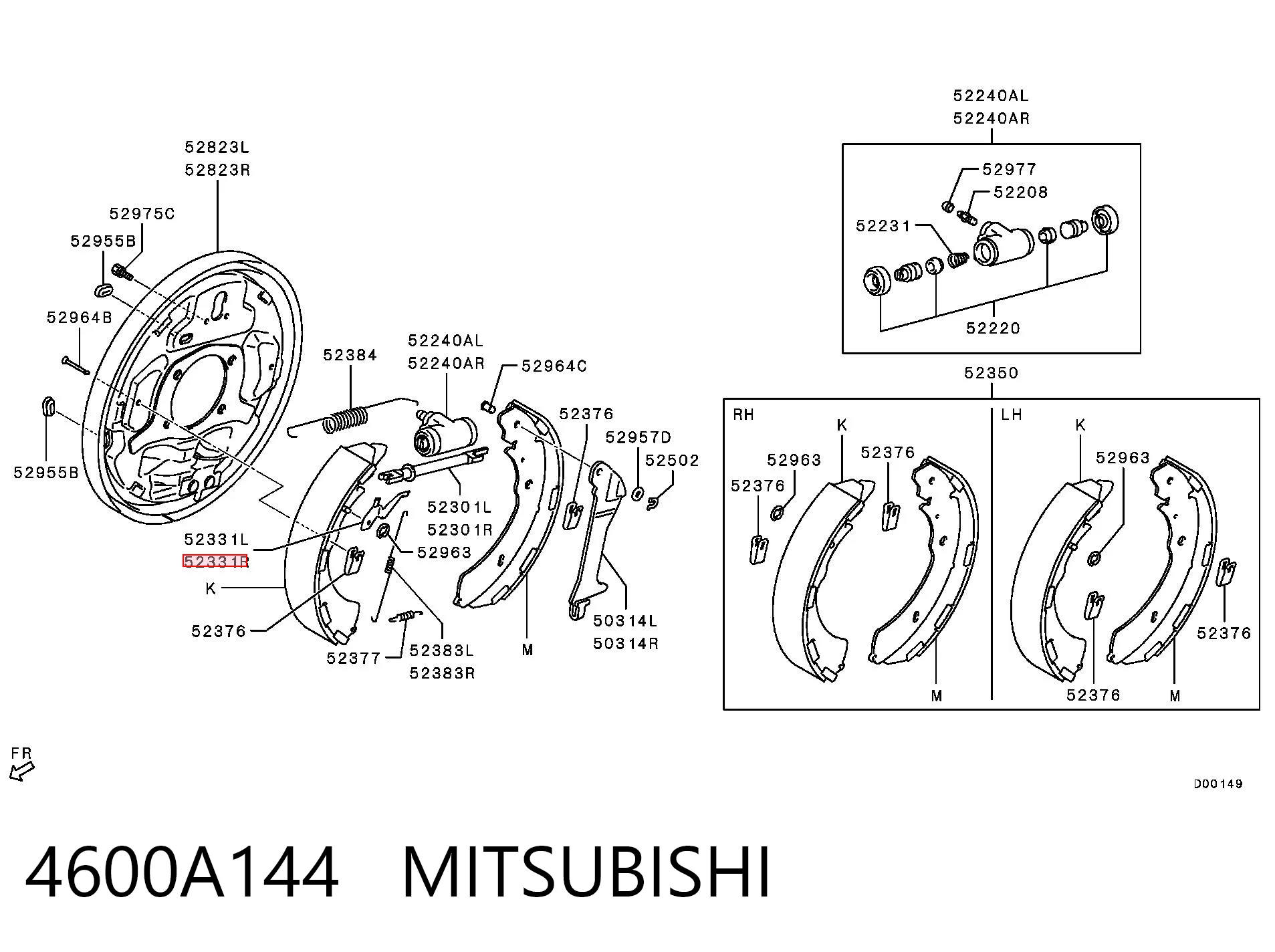 4600A144 Mitsubishi