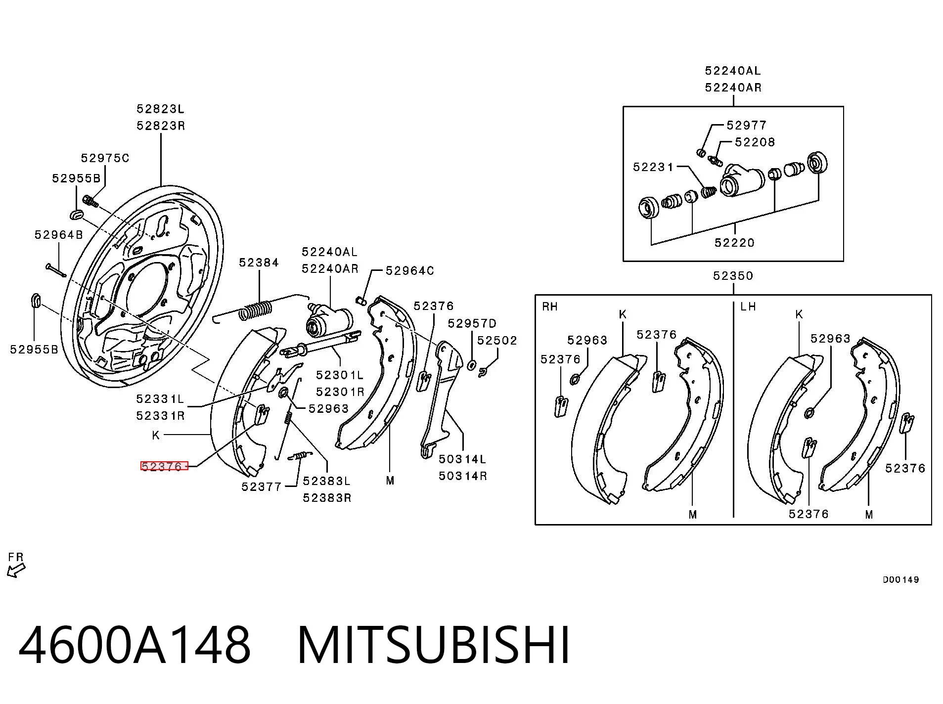 4600A148 Mitsubishi
